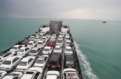 جابهجایی یکهزار و ۶۲۰ دستگاه خودرو در مسیر دریایی کیش طی هفته گذشته جابهجایی یکهزار و ۶۲۰ دستگاه خودرو در مسیر دریایی کیش طی هفته گذشته