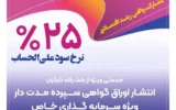 انتشار اوراق گواهی سپرده خاص از سوی بانک رفاه کارگران تداوم دارد