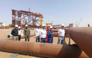 آغاز عملیات ساخت جاکت فشارافزایی پارس جنوبی